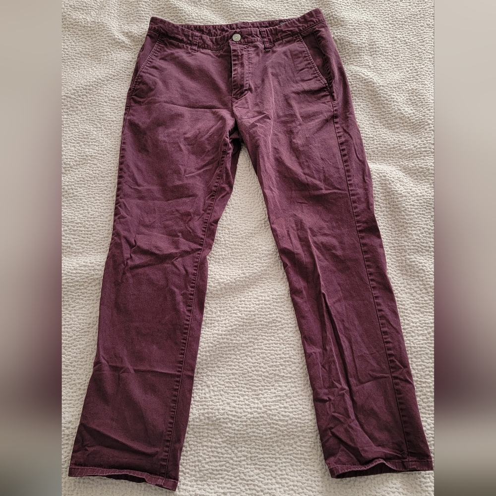 Maroon Bonobos Men's Slacks 32/30